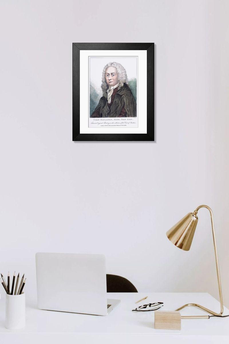 Shown hanging in a room: Modern 14"x12" (36x31cm)