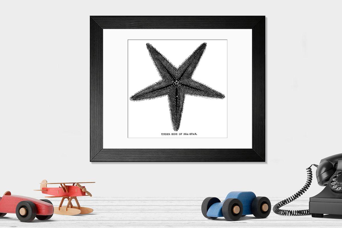 Shown hanging in a room: Modern 14"x12" (36x31cm)