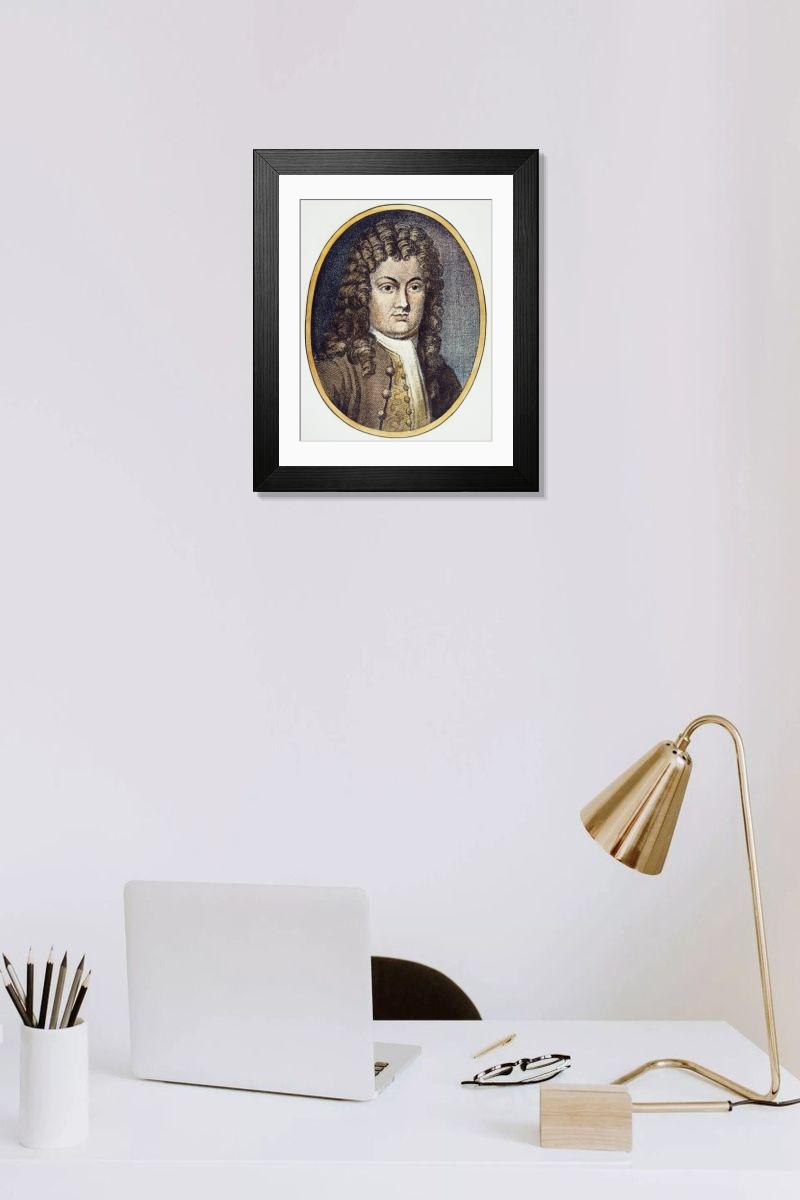 Shown hanging in a room: Modern 14"x12" (36x31cm)