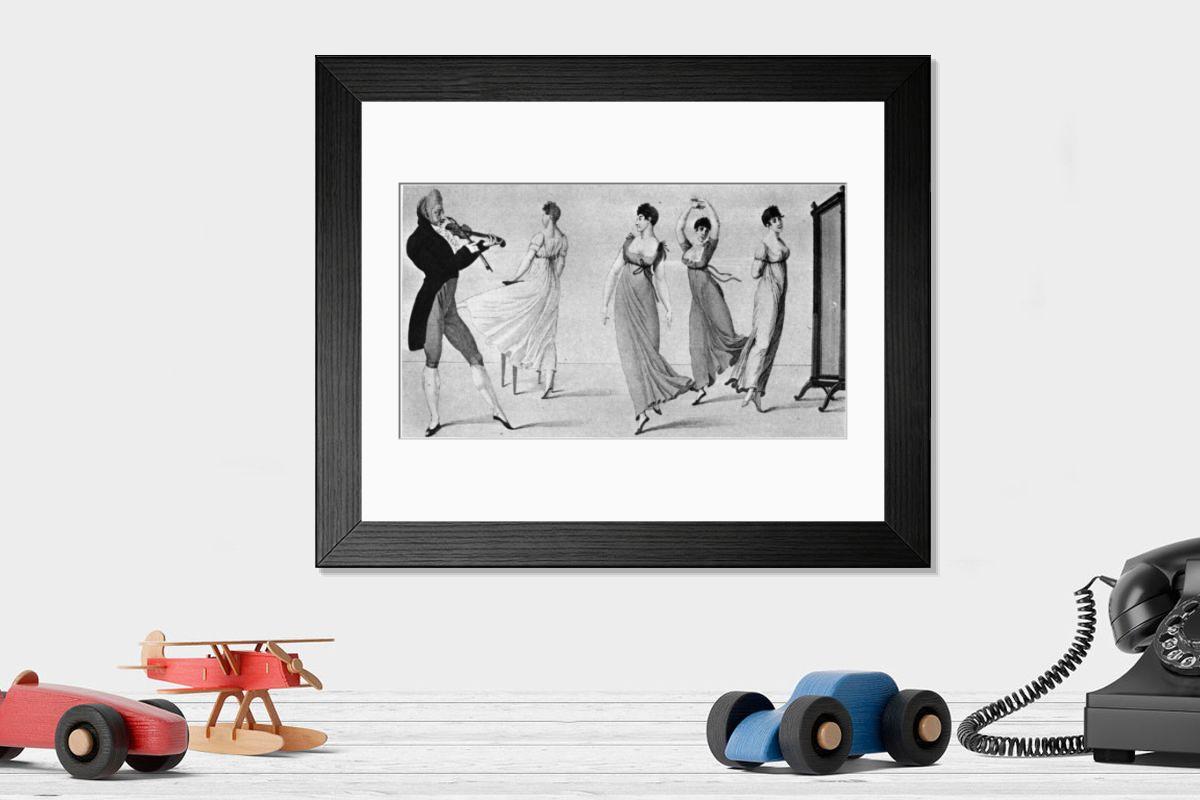 Shown hanging in a room: Modern 14"x12" (36x31cm)