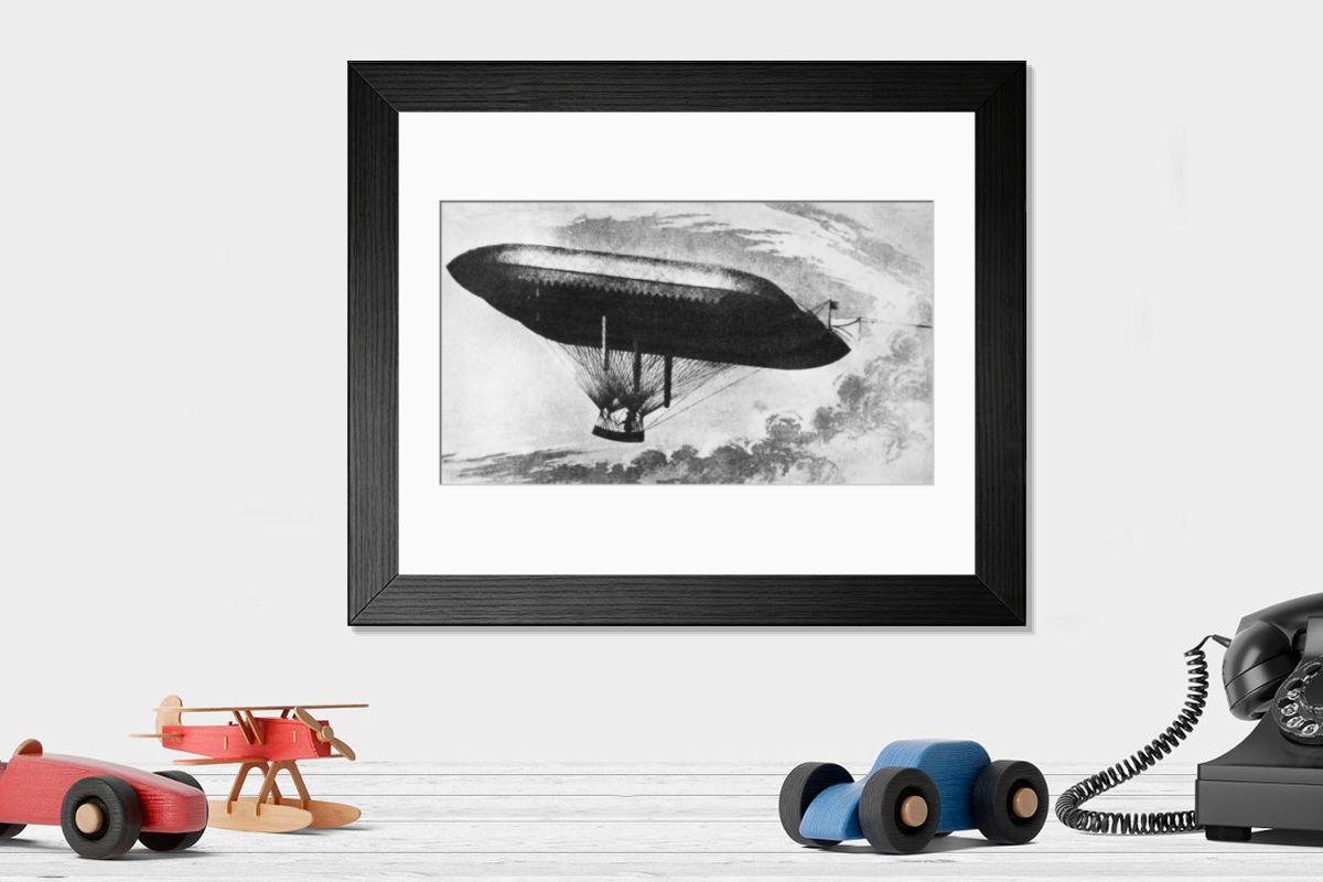 Shown hanging in a room: Modern 14"x12" (36x31cm)
