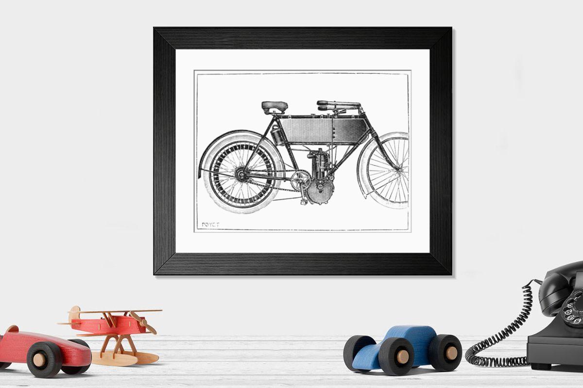 Shown hanging in a room: Modern 14"x12" (36x31cm)