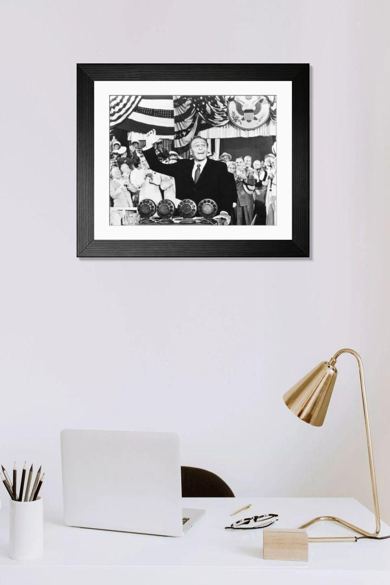 Shown hanging in a room: Modern 14"x12" (36x31cm)