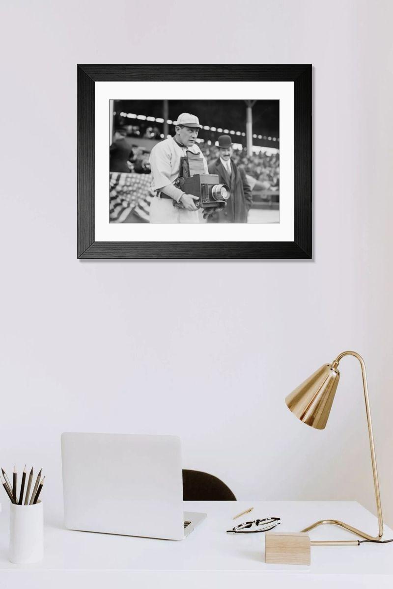 Shown hanging in a room: Modern 14"x12" (36x31cm)