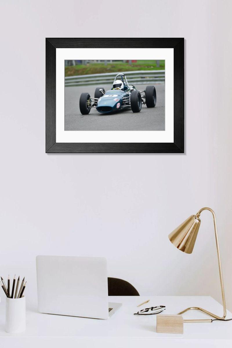 Shown hanging in a room: Modern 14"x12" (36x31cm)