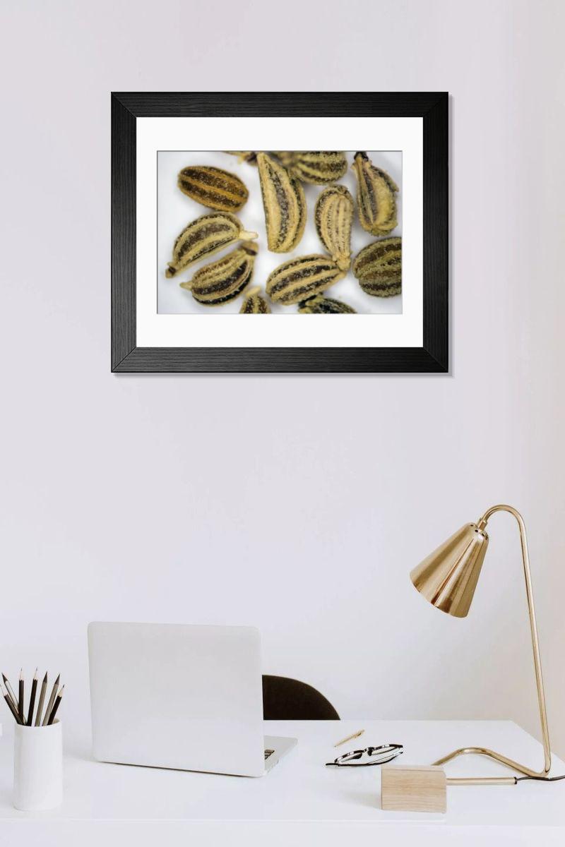 Shown hanging in a room: Modern 14"x12" (36x31cm)