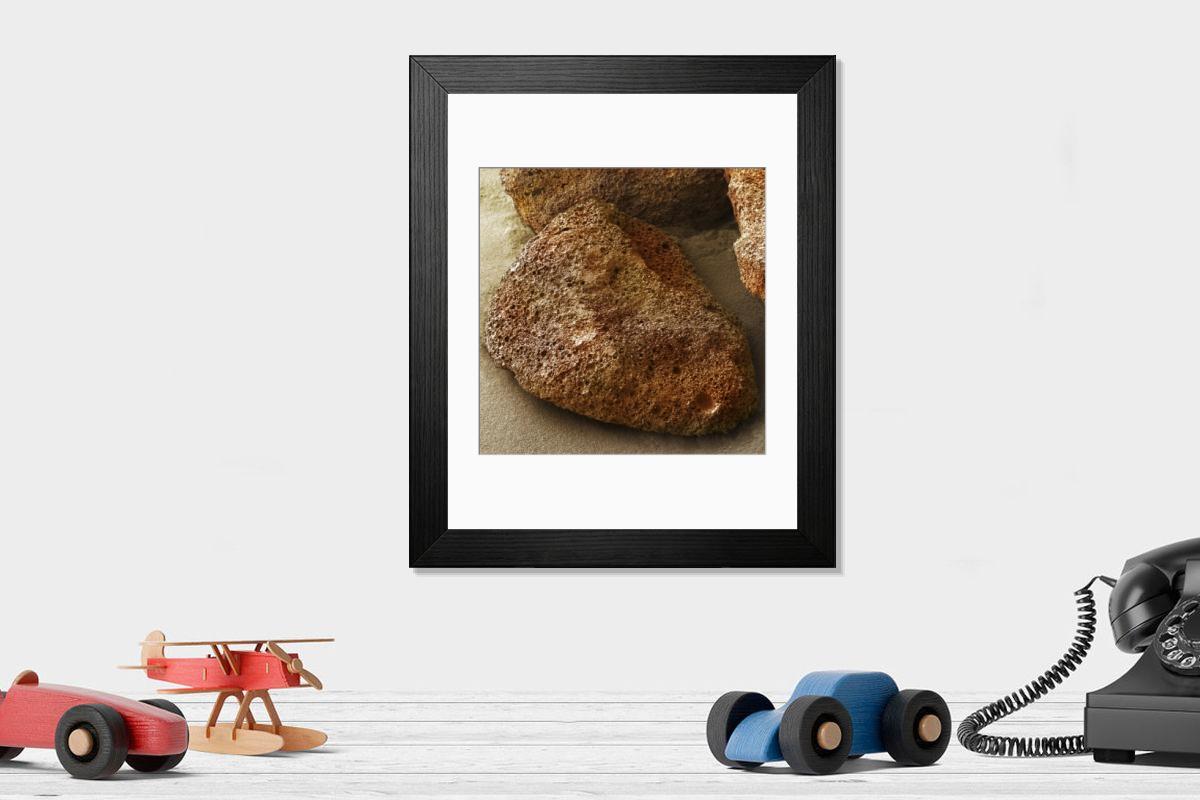 Shown hanging in a room: Modern 14"x12" (36x31cm)
