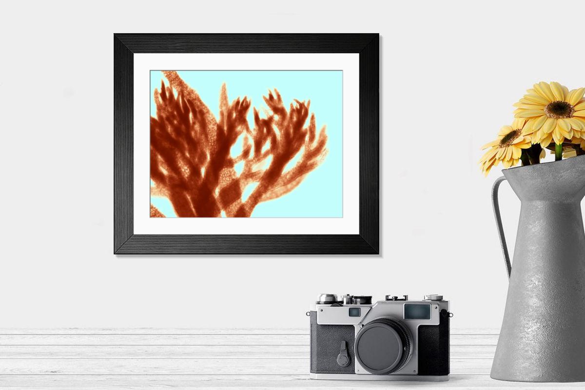 Shown hanging in a room: Modern 14"x12" (36x31cm)