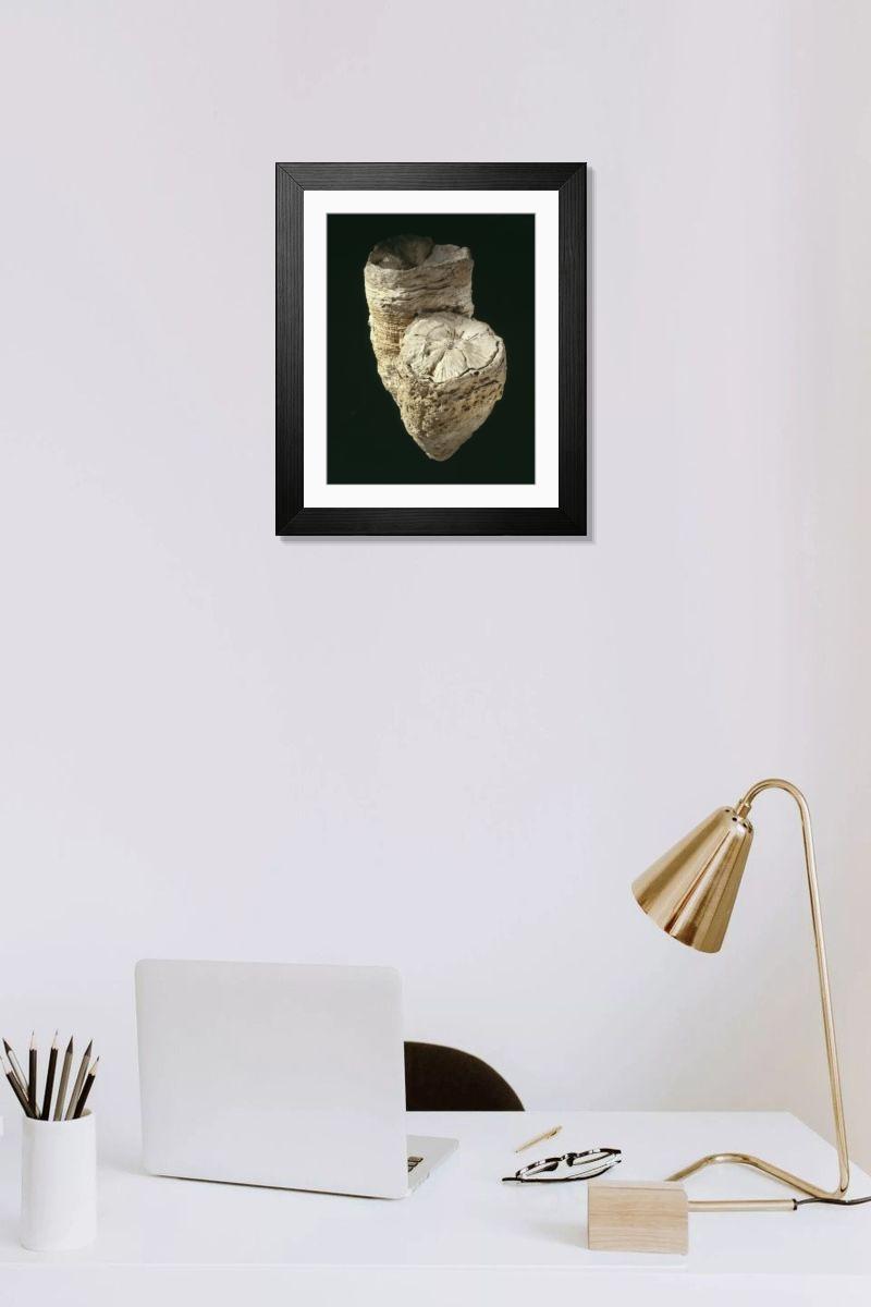 Shown hanging in a room: Modern 14"x12" (36x31cm)