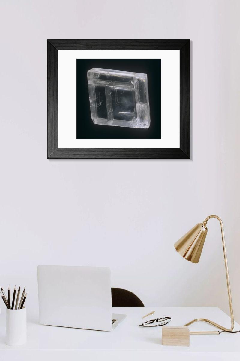 Shown hanging in a room: Modern 14"x12" (36x31cm)