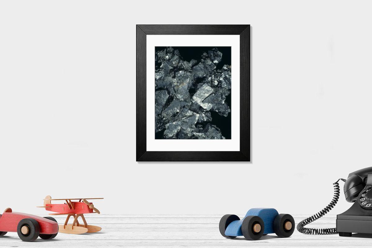 Shown hanging in a room: Modern 14"x12" (36x31cm)