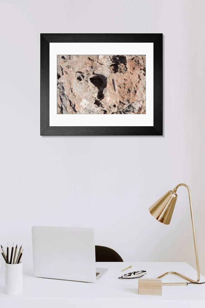 Shown hanging in a room: Modern 14"x12" (36x31cm)