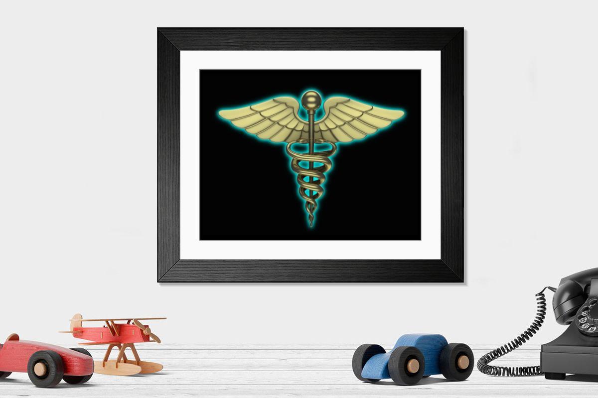 Shown hanging in a room: Modern 14"x12" (36x31cm)