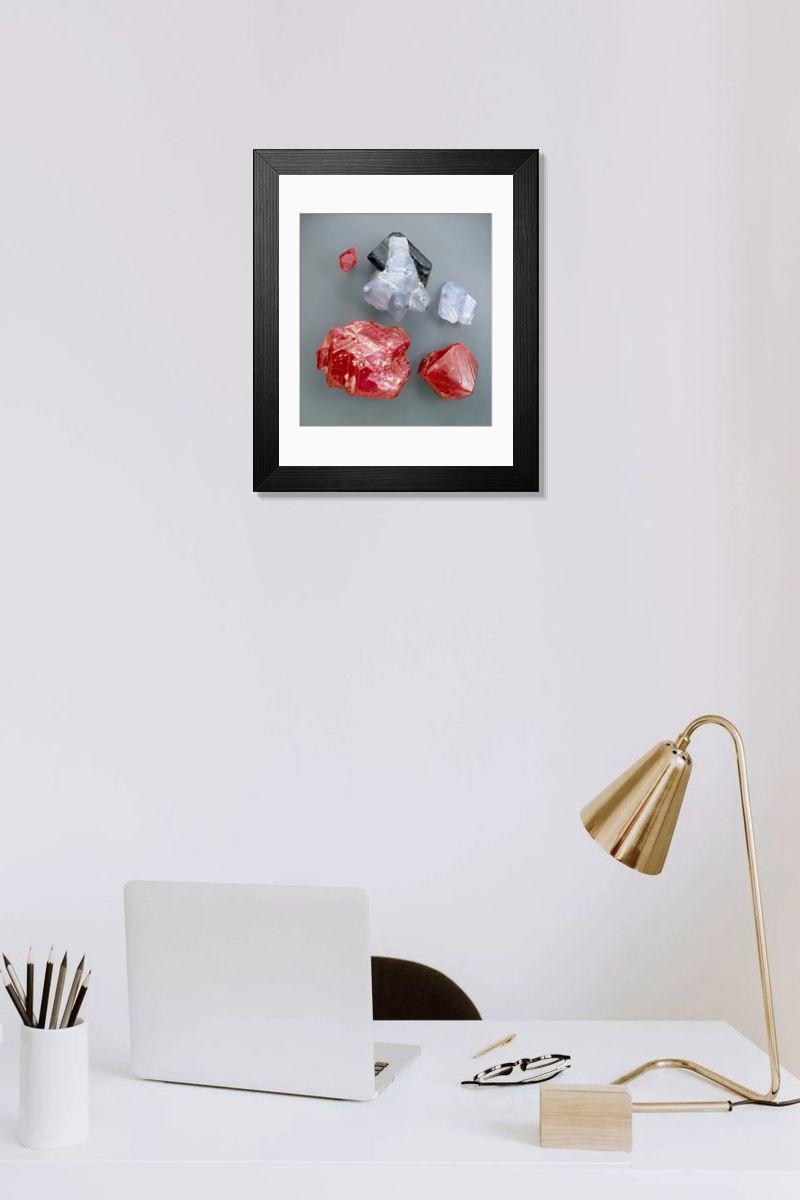 Shown hanging in a room: Modern 14"x12" (36x31cm)