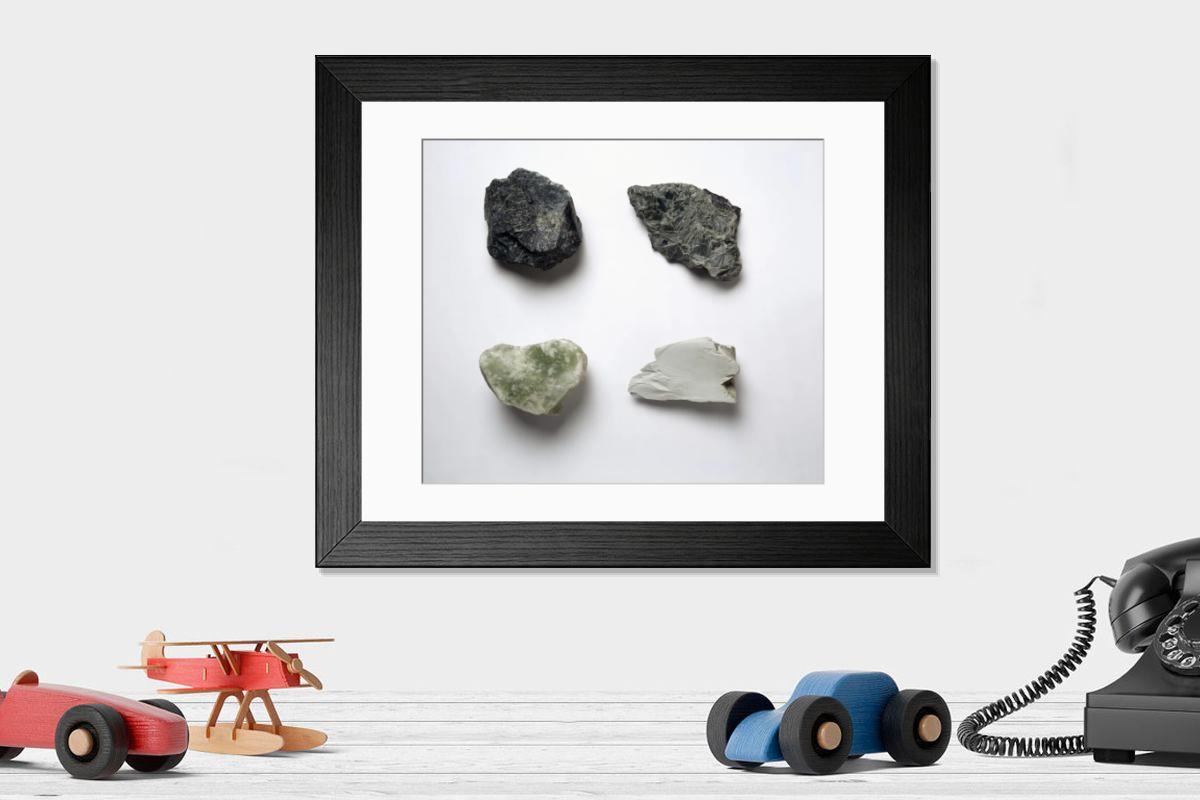 Shown hanging in a room: Modern 14"x12" (36x31cm)