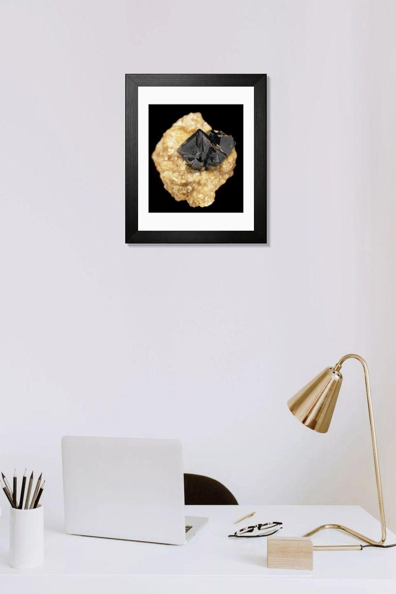 Shown hanging in a room: Modern 14"x12" (36x31cm)