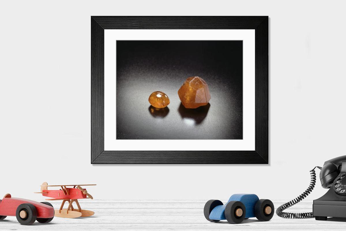 Shown hanging in a room: Modern 14"x12" (36x31cm)