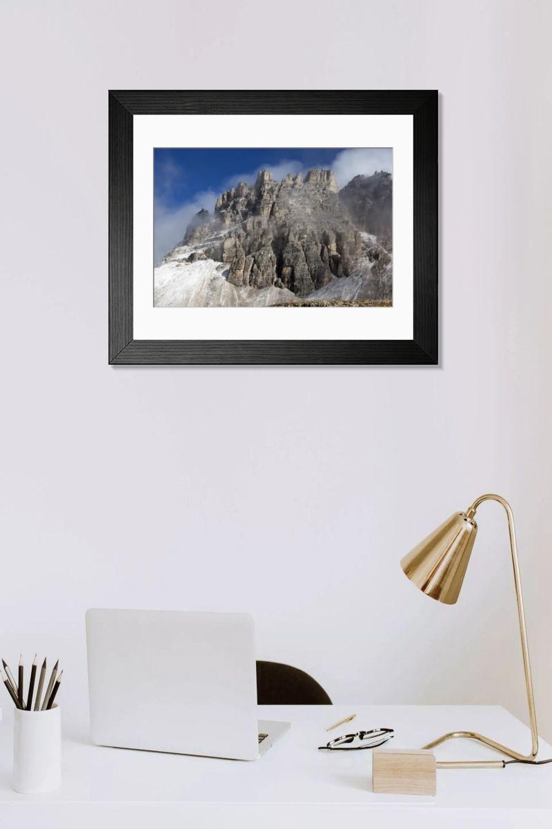 Shown hanging in a room: Modern 14"x12" (36x31cm)