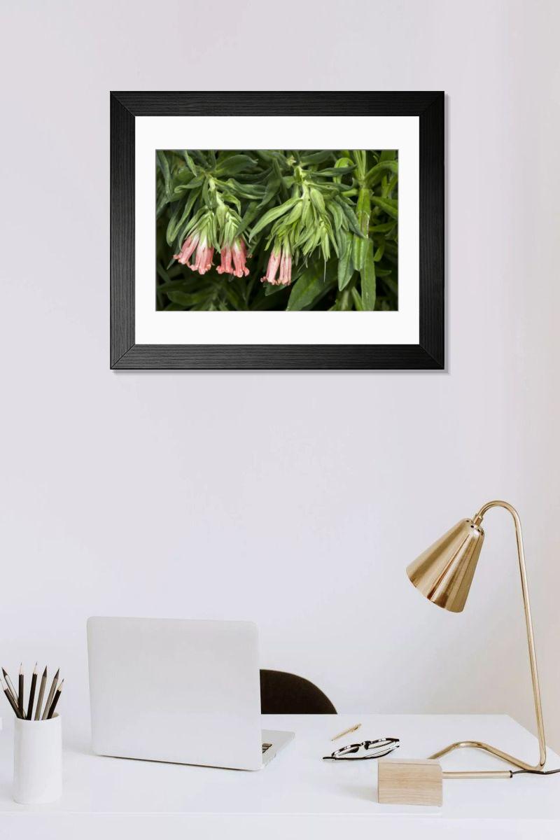 Shown hanging in a room: Modern 14"x12" (36x31cm)
