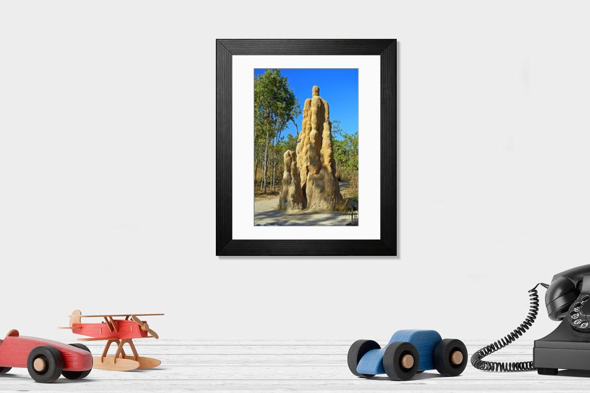 Shown hanging in a room: Modern 14"x12" (36x31cm)
