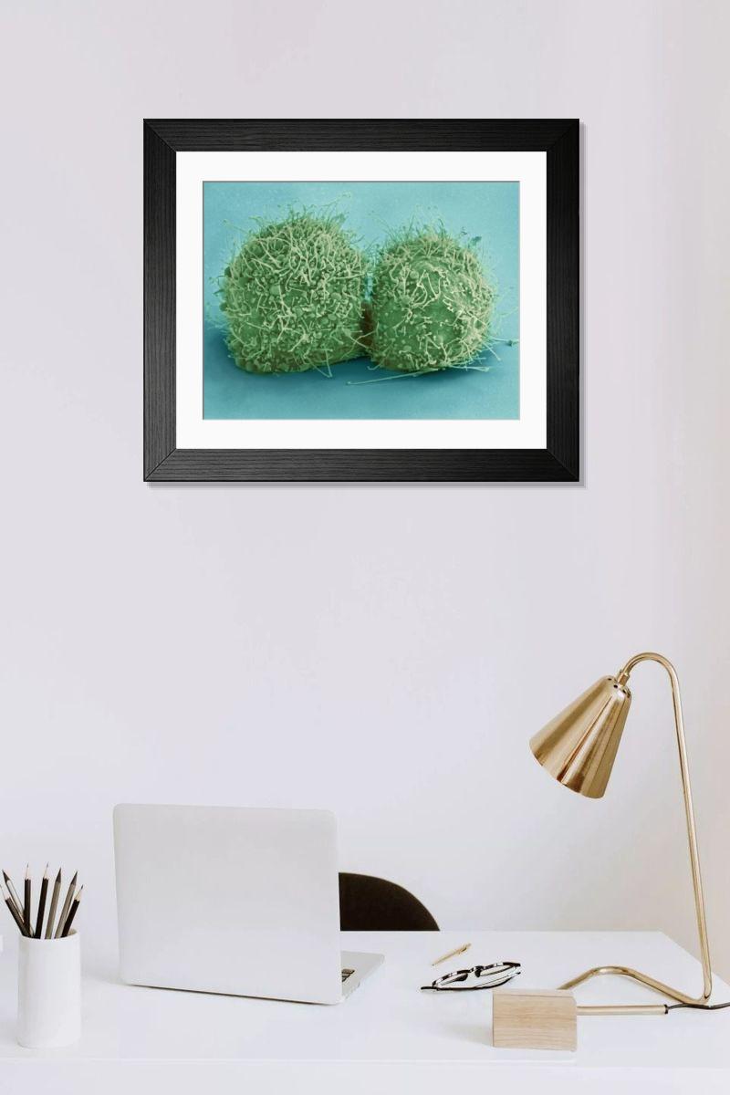 Shown hanging in a room: Modern 14"x12" (36x31cm)