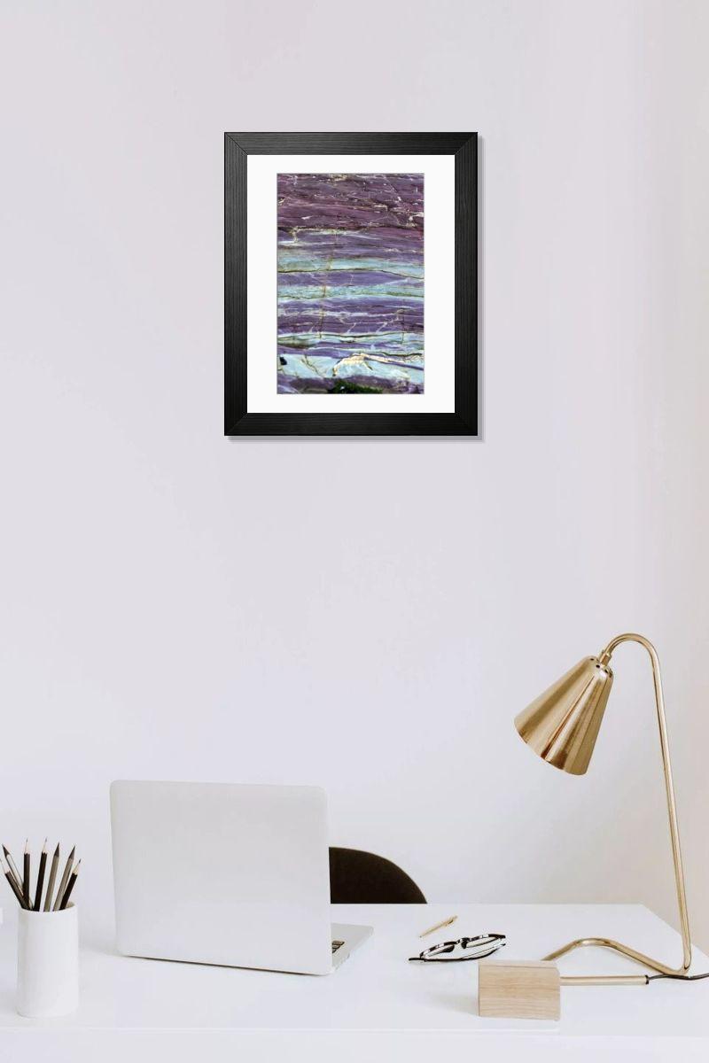 Shown hanging in a room: Modern 14"x12" (36x31cm)