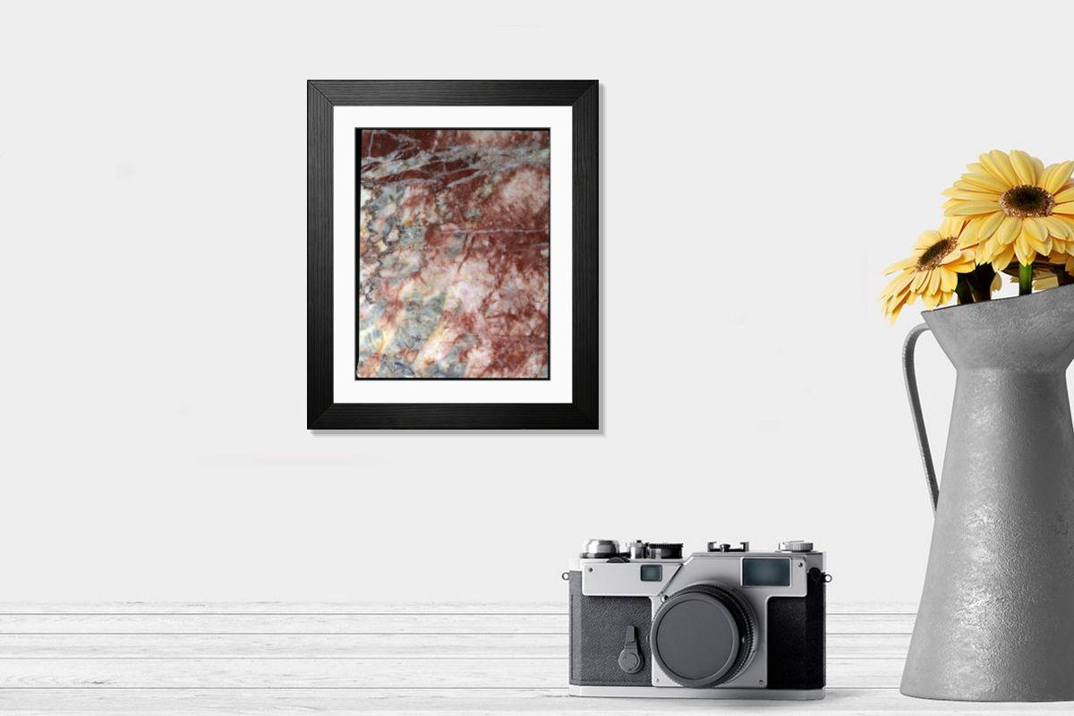 Shown hanging in a room: Modern 14"x12" (36x31cm)