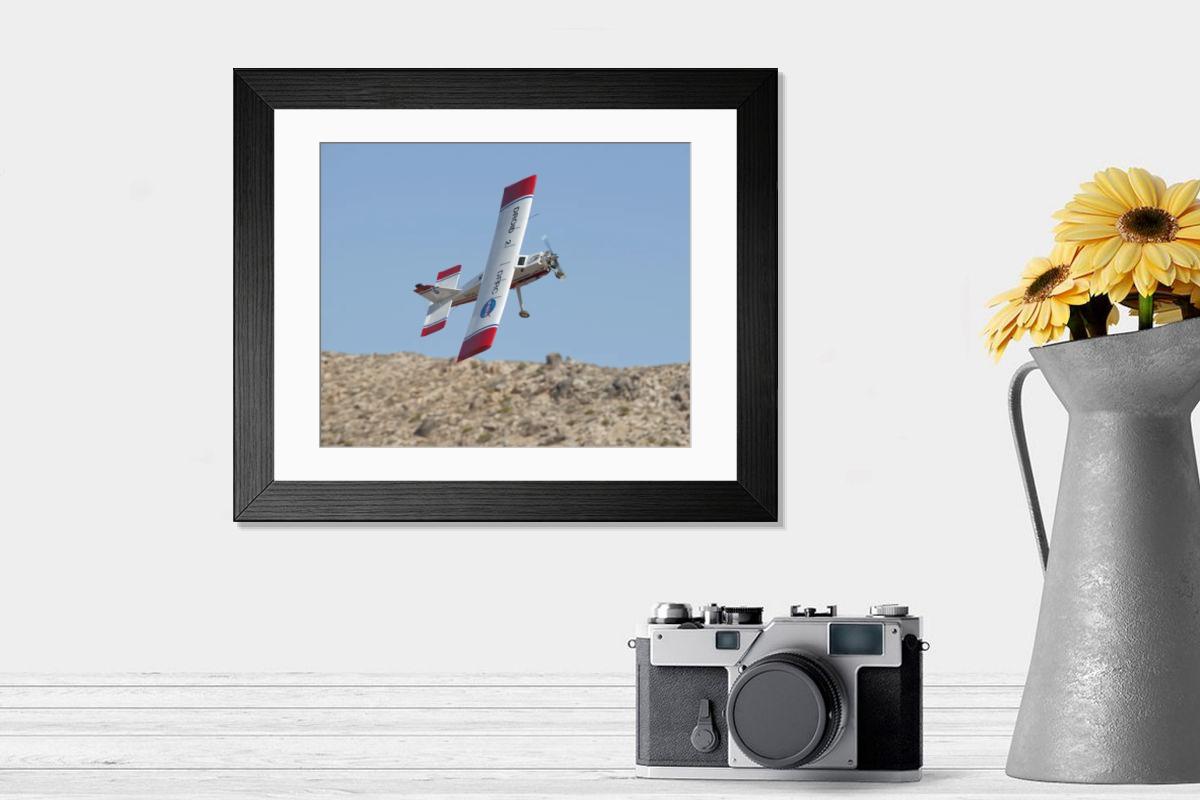 Shown hanging in a room: Modern 14"x12" (36x31cm)