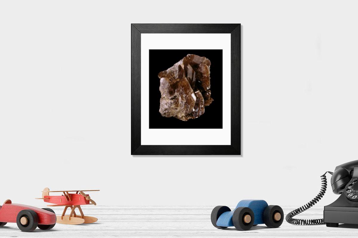 Shown hanging in a room: Modern 14"x12" (36x31cm)