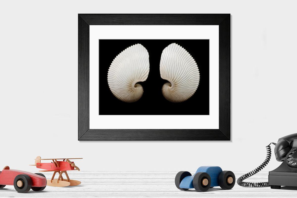 Shown hanging in a room: Modern 14"x12" (36x31cm)