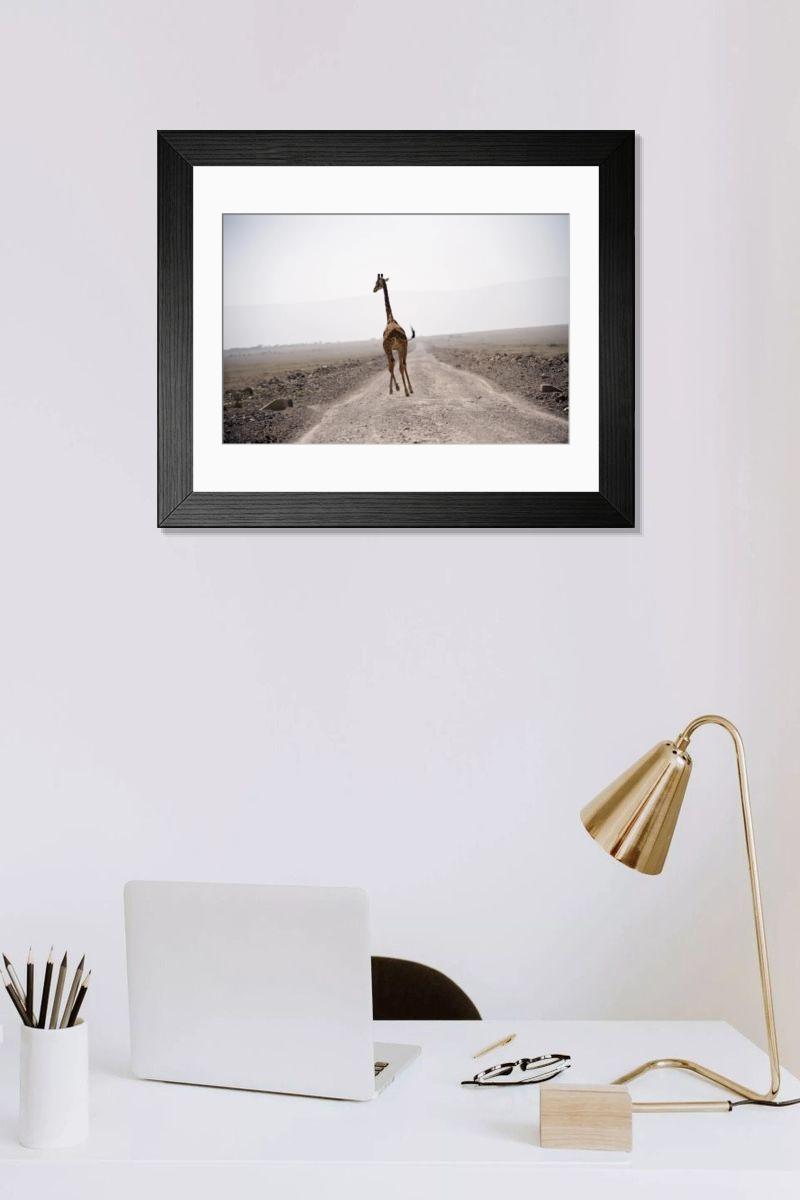 Shown hanging in a room: Modern 14"x12" (36x31cm)