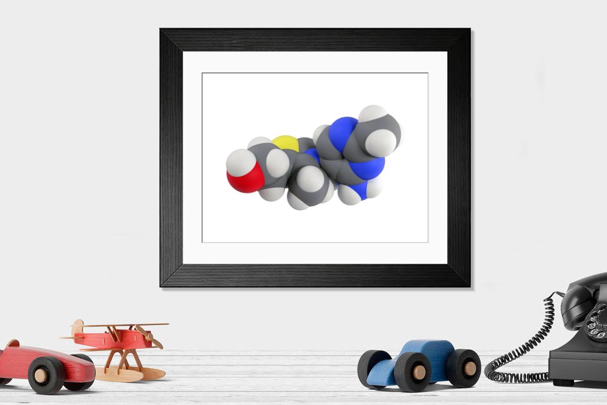 Shown hanging in a room: Modern 14"x12" (36x31cm)