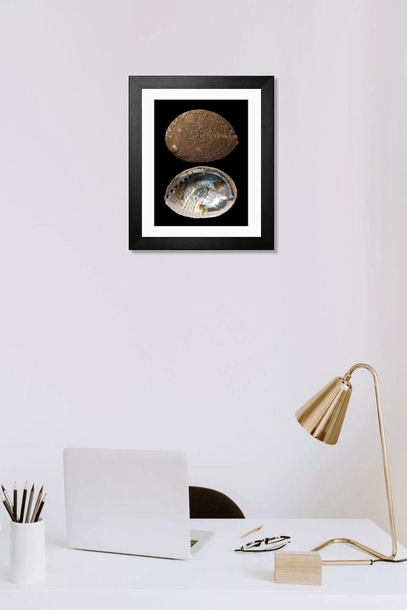 Shown hanging in a room: Modern 14"x12" (36x31cm)