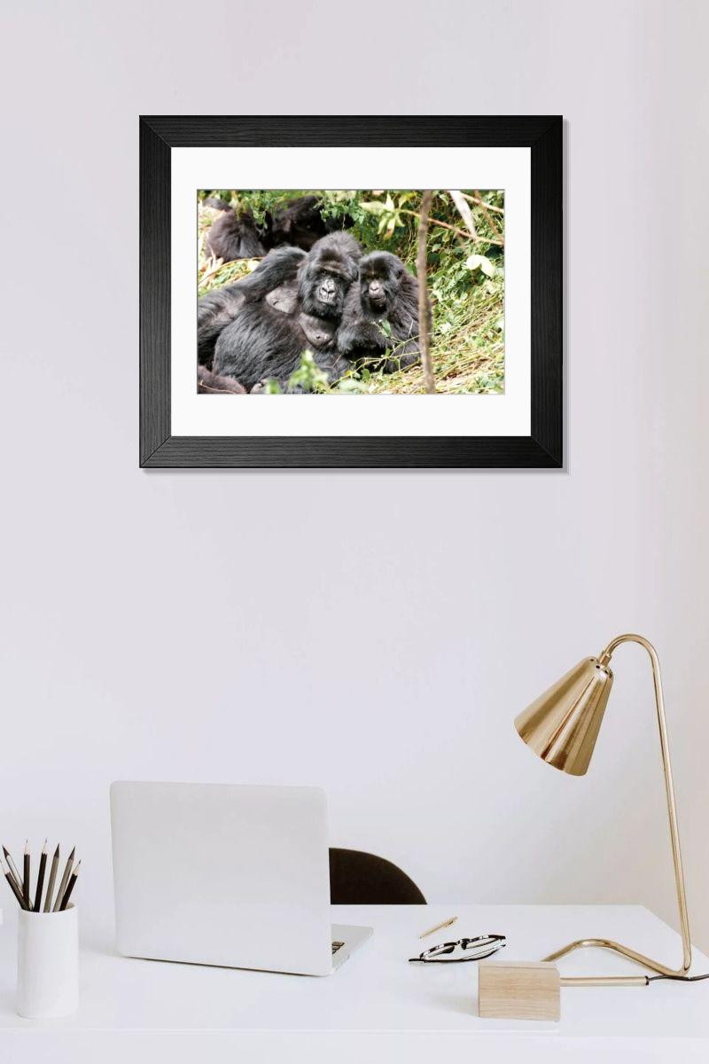 Shown hanging in a room: Modern 14"x12" (36x31cm)