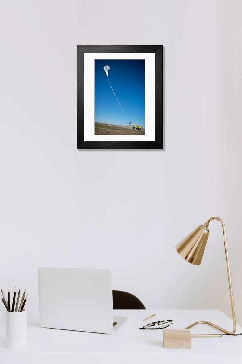 Shown hanging in a room: Modern 14"x12" (36x31cm)