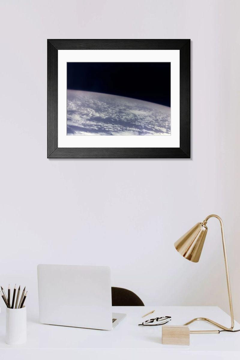 Shown hanging in a room: Modern 14"x12" (36x31cm)