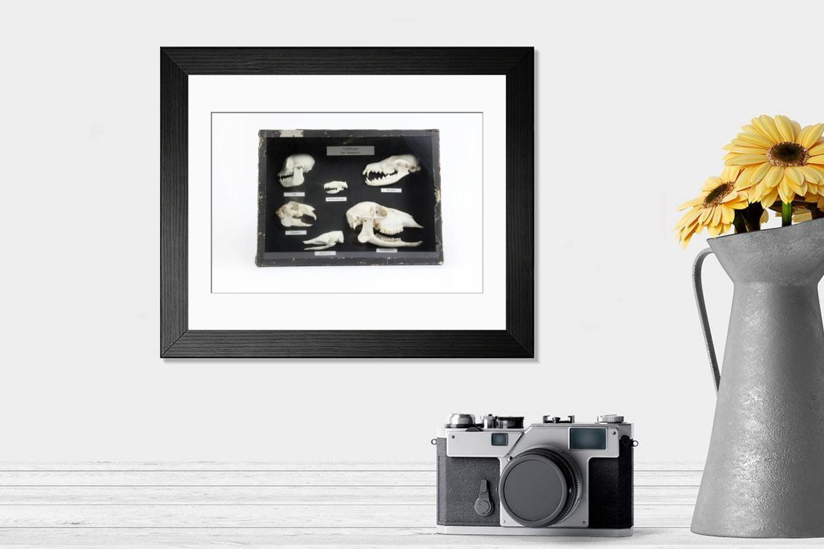 Shown hanging in a room: Modern 14"x12" (36x31cm)