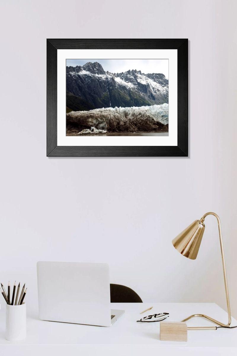 Shown hanging in a room: Modern 14"x12" (36x31cm)