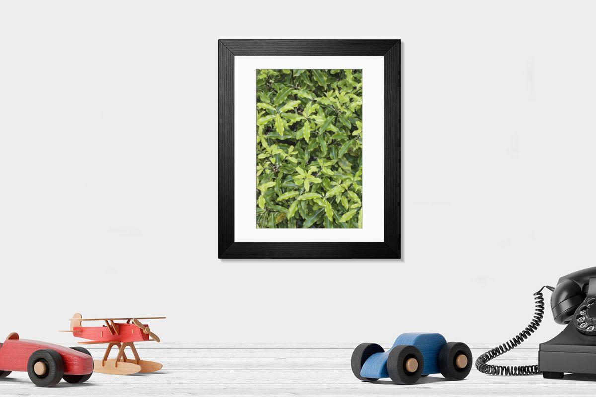 Shown hanging in a room: Modern 14"x12" (36x31cm)