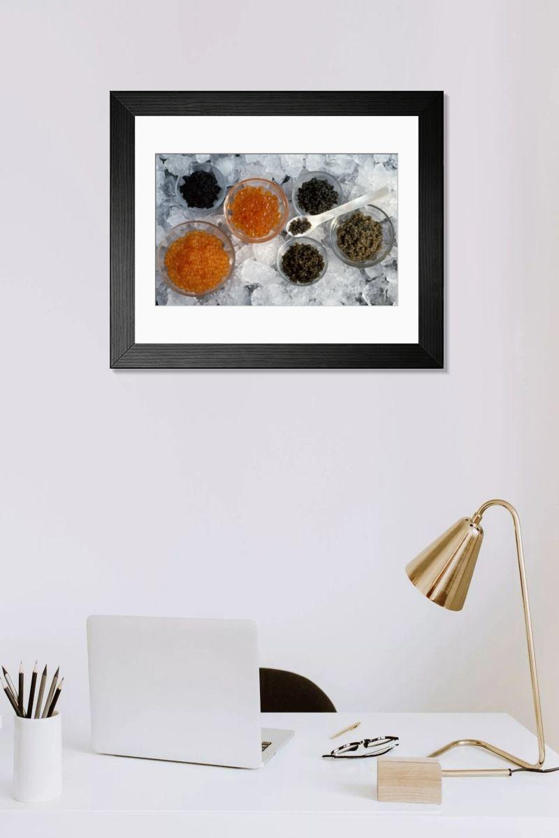 Shown hanging in a room: Modern 14"x12" (36x31cm)