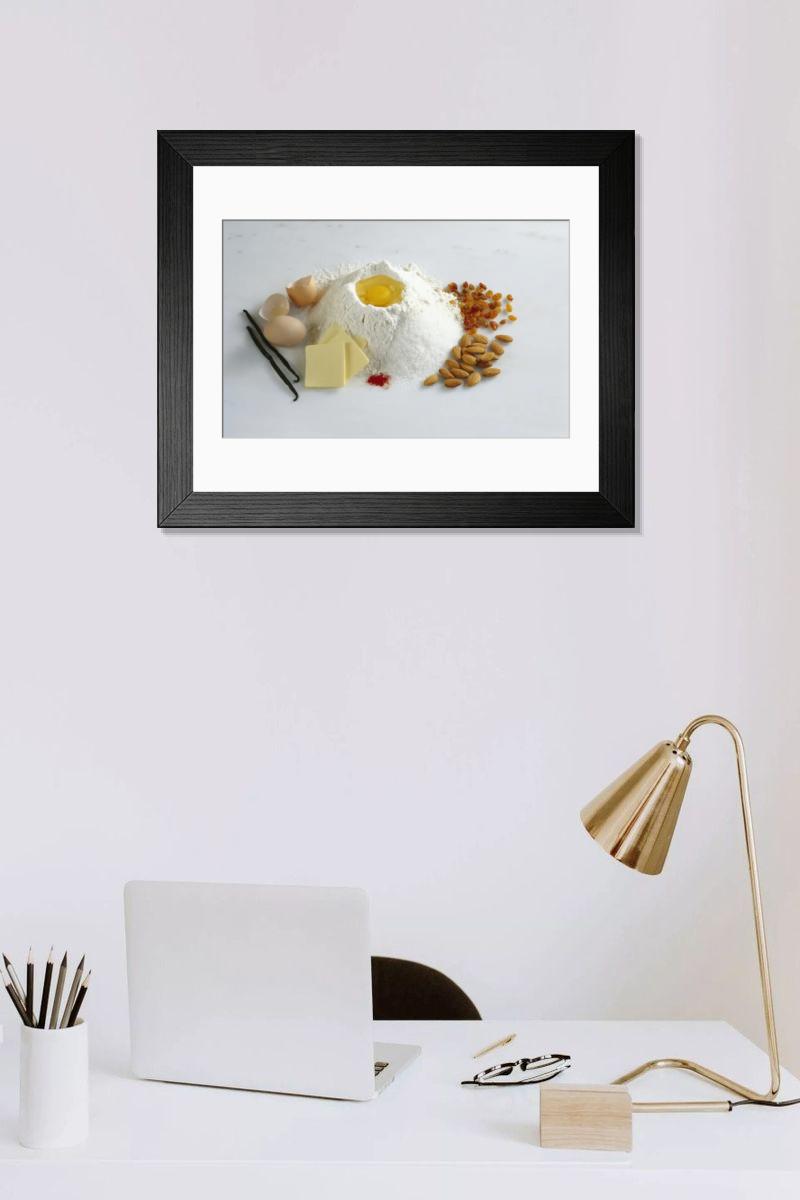 Shown hanging in a room: Modern 14"x12" (36x31cm)