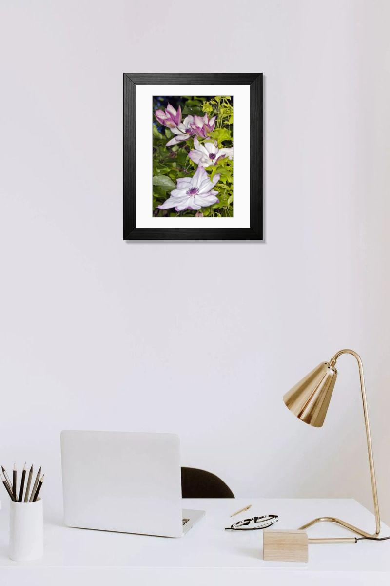 Shown hanging in a room: Modern 14"x12" (36x31cm)