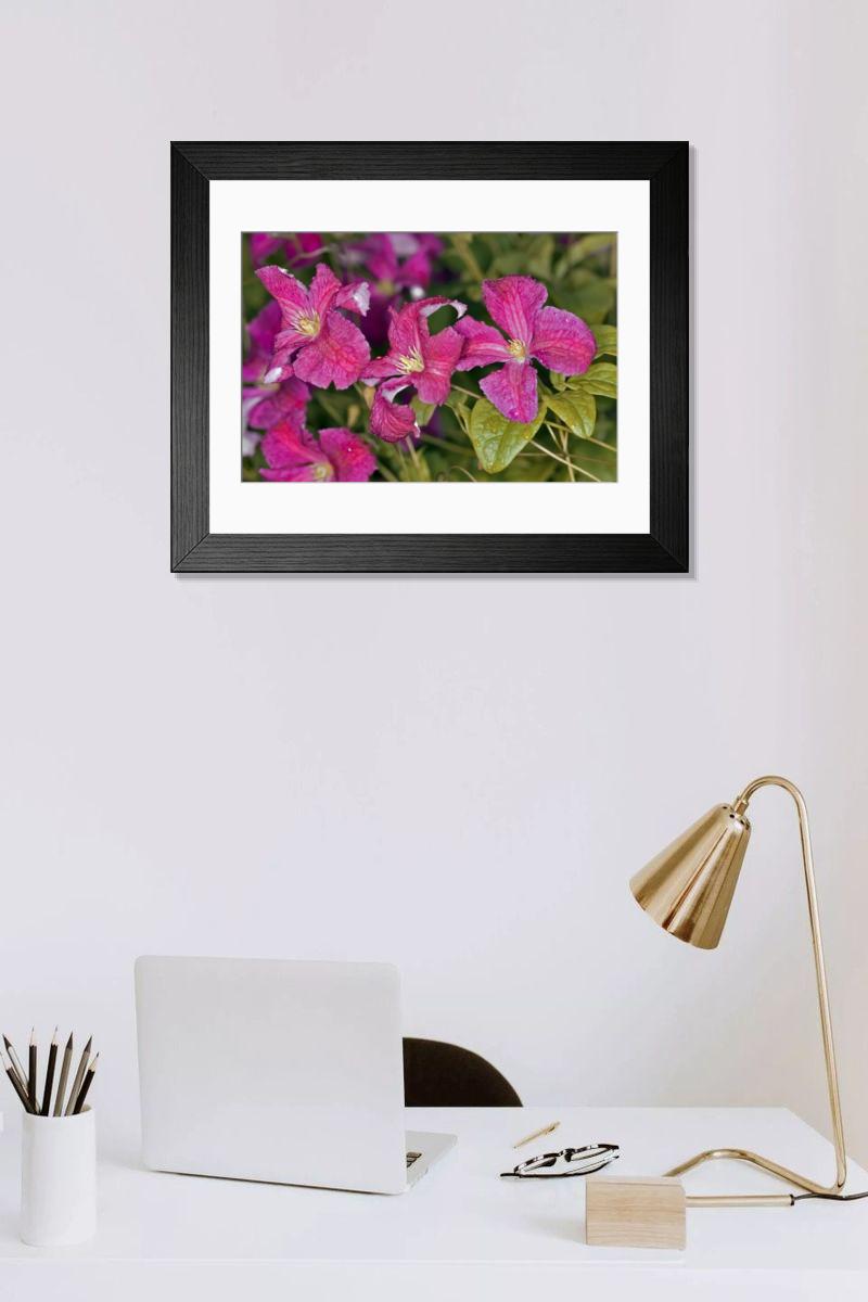 Shown hanging in a room: Modern 14"x12" (36x31cm)