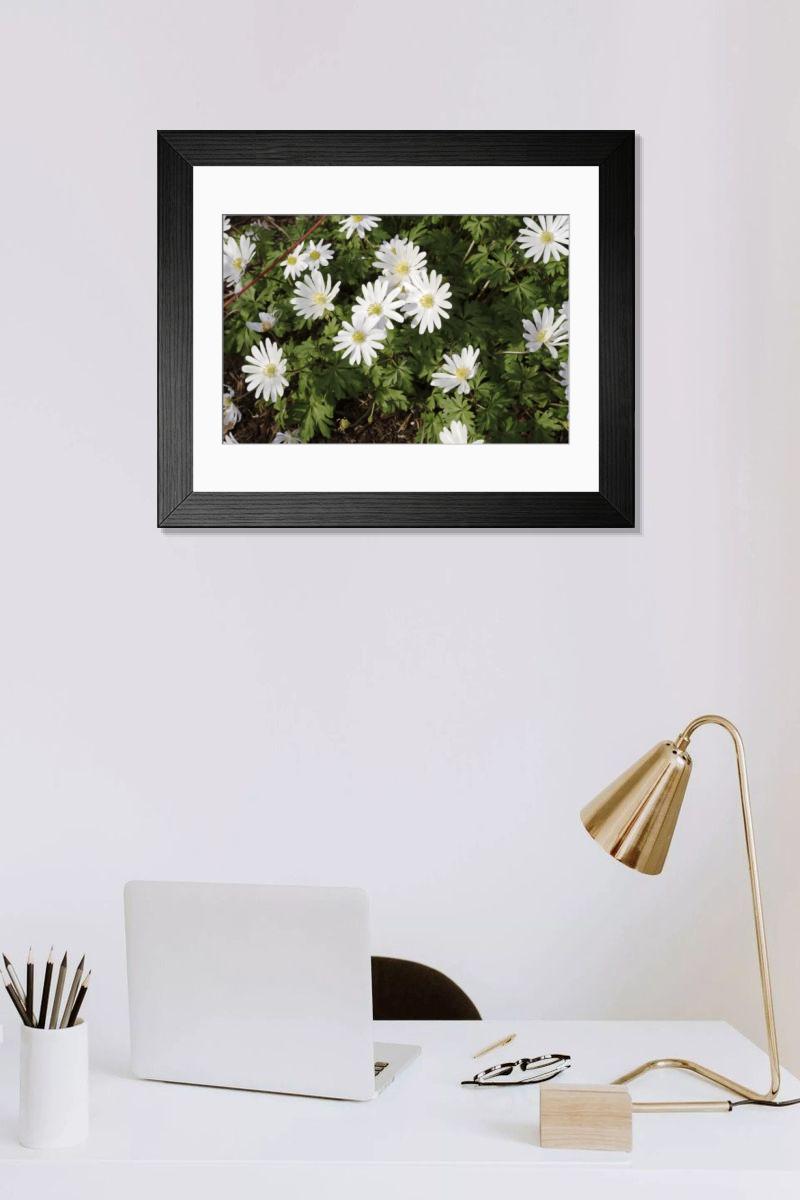 Shown hanging in a room: Modern 14"x12" (36x31cm)