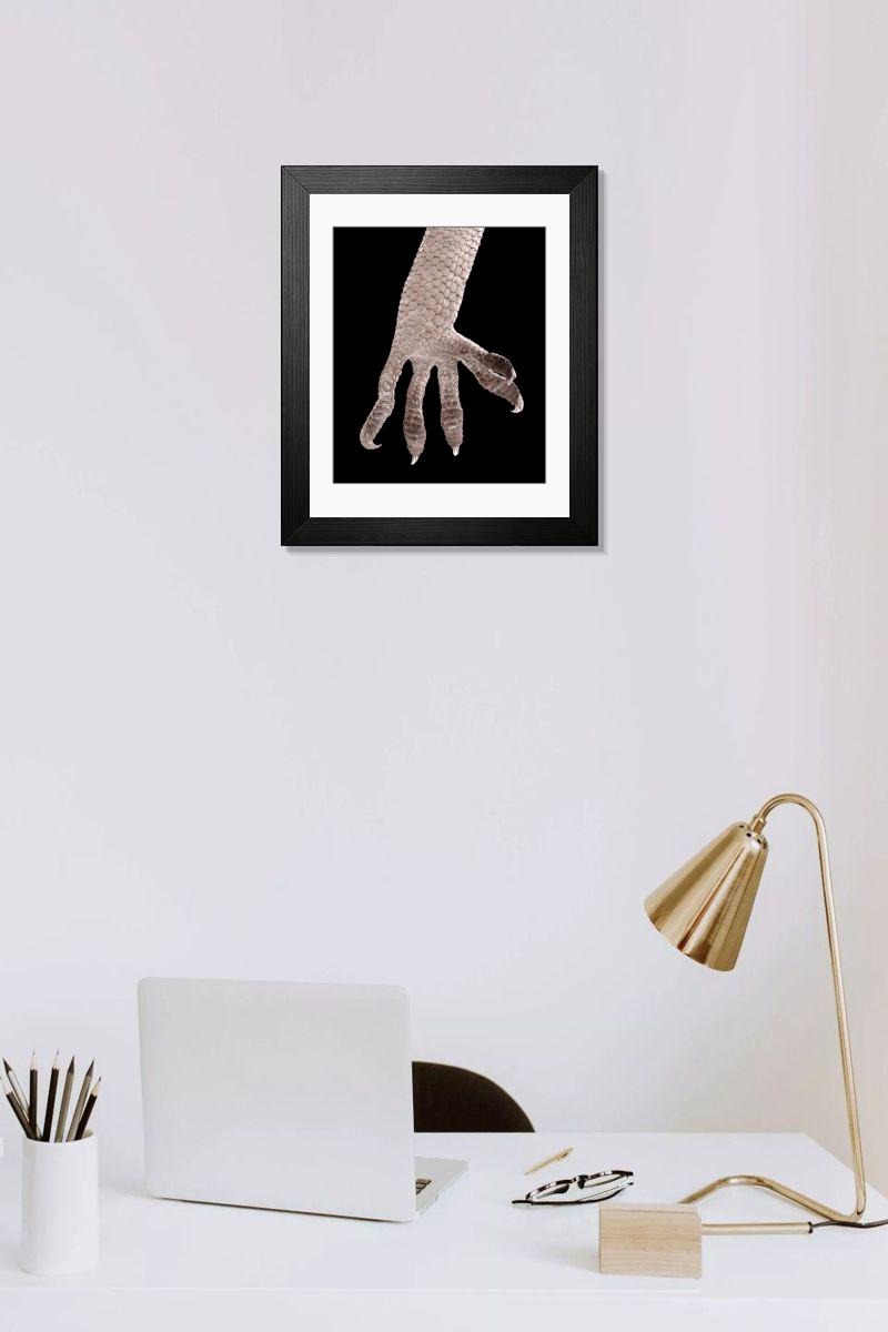 Shown hanging in a room: Modern 14"x12" (36x31cm)