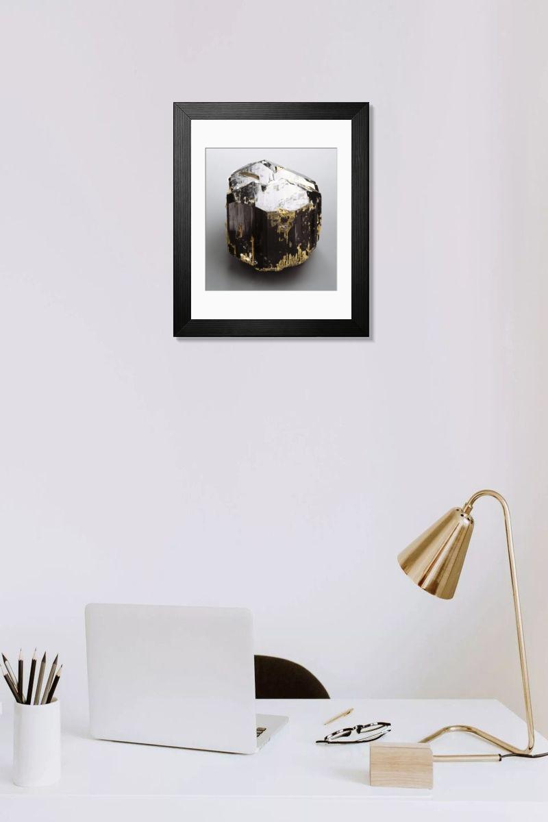Shown hanging in a room: Modern 14"x12" (36x31cm)