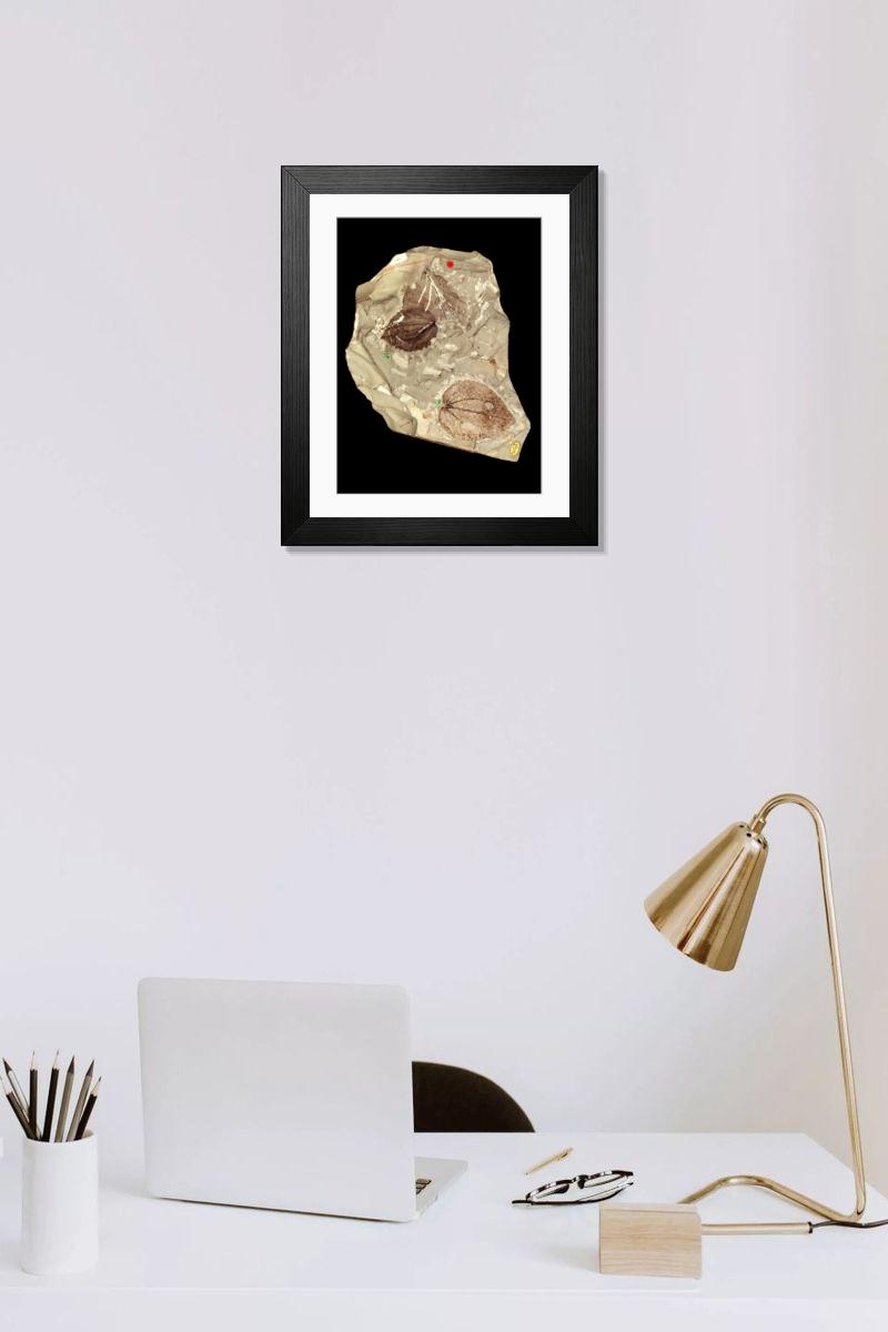 Shown hanging in a room: Modern 14"x12" (36x31cm)
