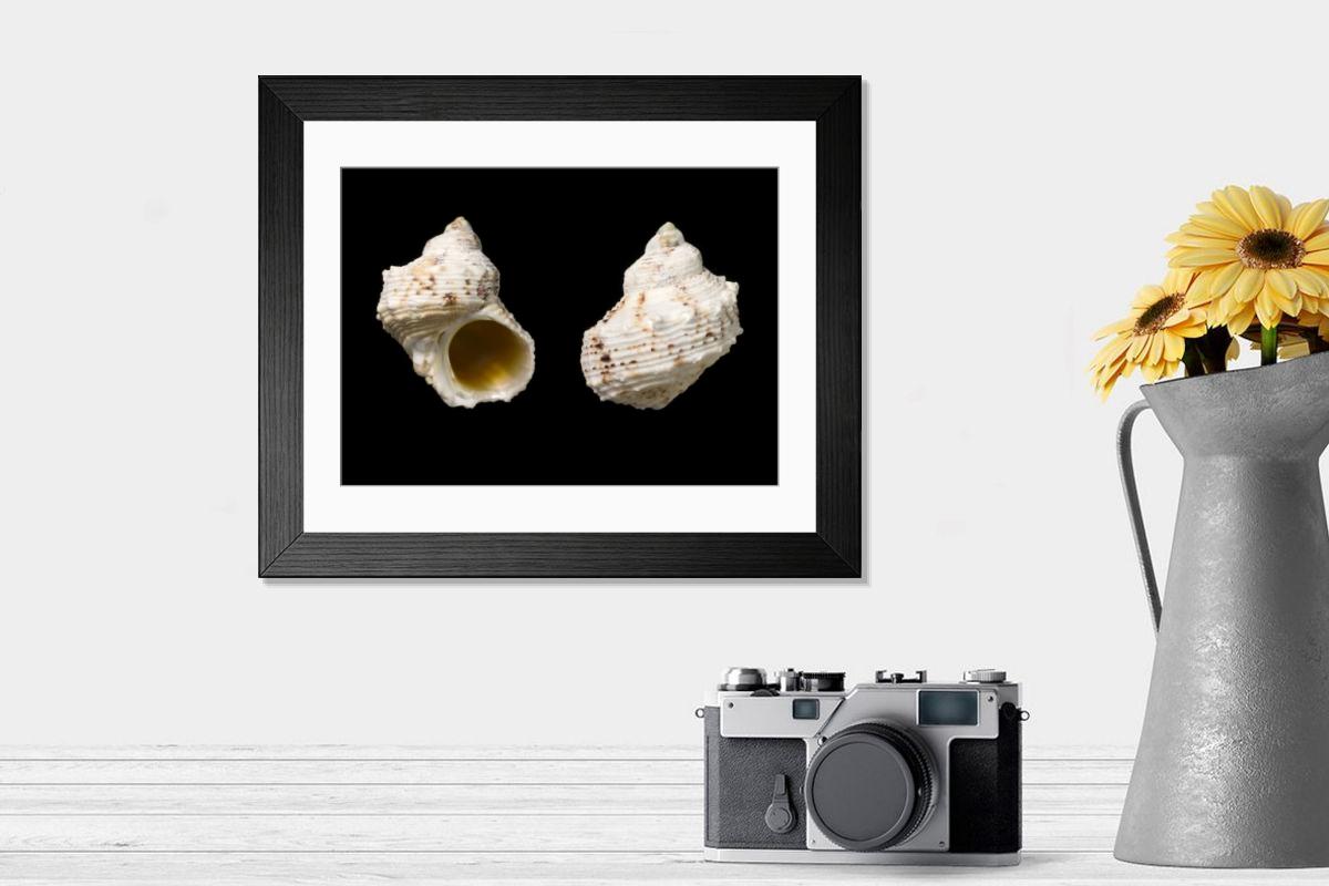Shown hanging in a room: Modern 14"x12" (36x31cm)