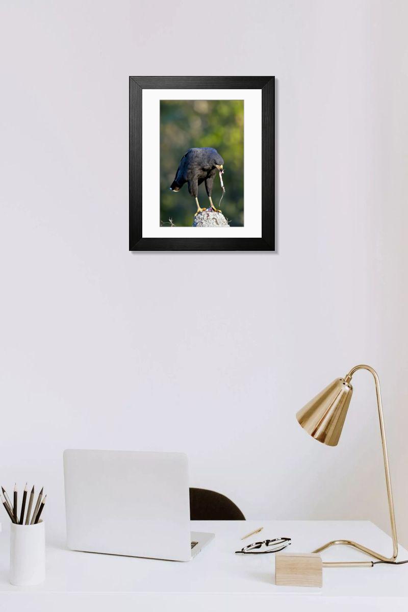 Shown hanging in a room: Modern 14"x12" (36x31cm)