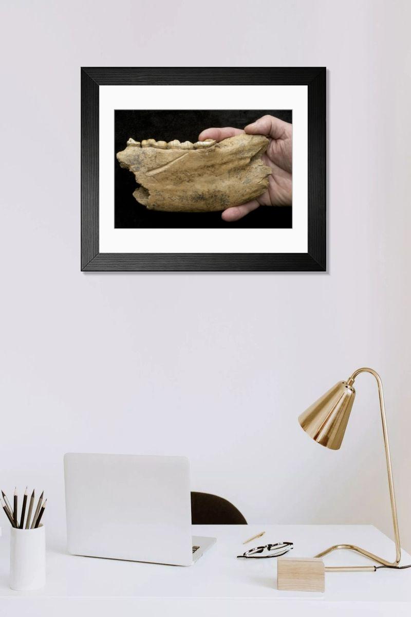 Shown hanging in a room: Modern 14"x12" (36x31cm)